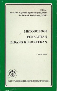 Metodologi Penelitian Bidang Kedokteran