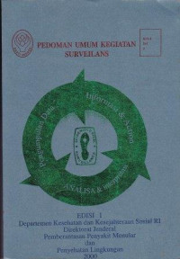 Pedoman Umum Kegiatan Surveilans