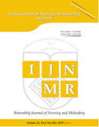 Iranian Journal of Nursing and Midwifery Research