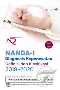 NANDA-I Diagnosis Keperawatan : Definisi dan Klasifikasi 2018-2020