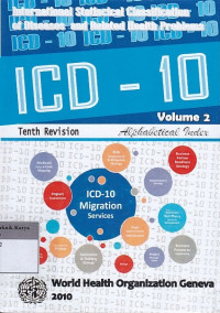 ICD-10 International Statistical Classification Of Diseases And Related Health Problems Tenth Revision : Volume 2