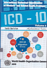 ICD-10 International Statistical Classification Of Diseases And Related Health Problems Tenth Revision : Volume 3