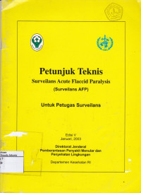 Petunjuk Teknis Surveilans AFP