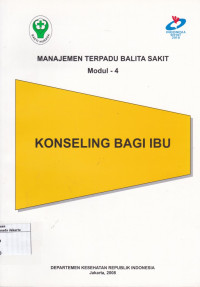 Manajemen Terpadu Balita Sakit: Modul 4