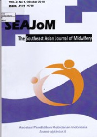 Seajom: The Southeast Asia Journal of Midwifery