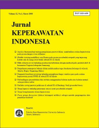 Jurnal Keperawatan Indonesia