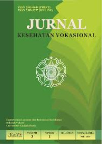 Jurnal Kesehatan Vokasional